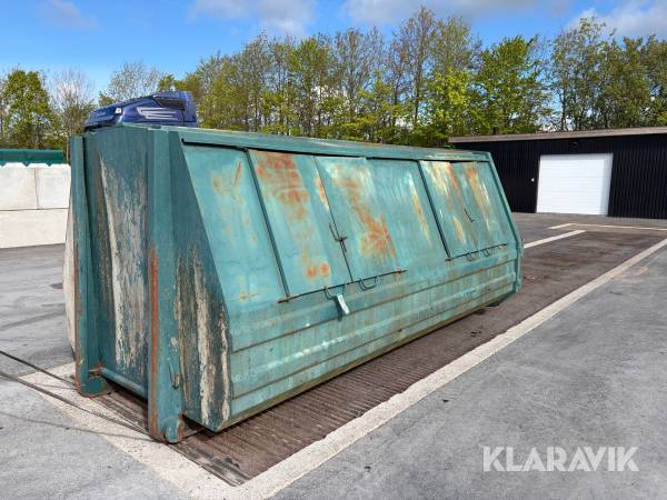 Affaldscontainer lukker Micodan