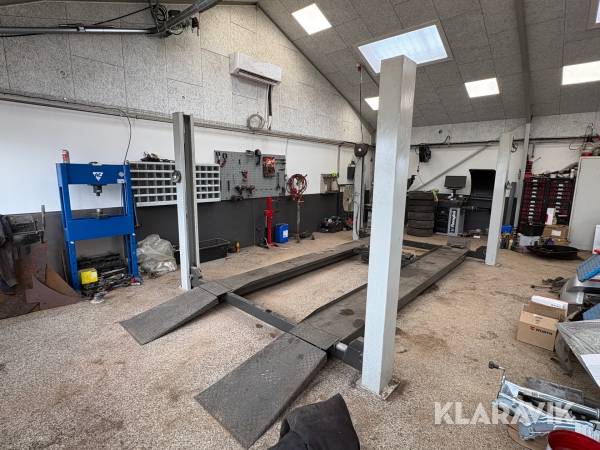 4-søjlet lift Stenhøj DS4 3,5 ton