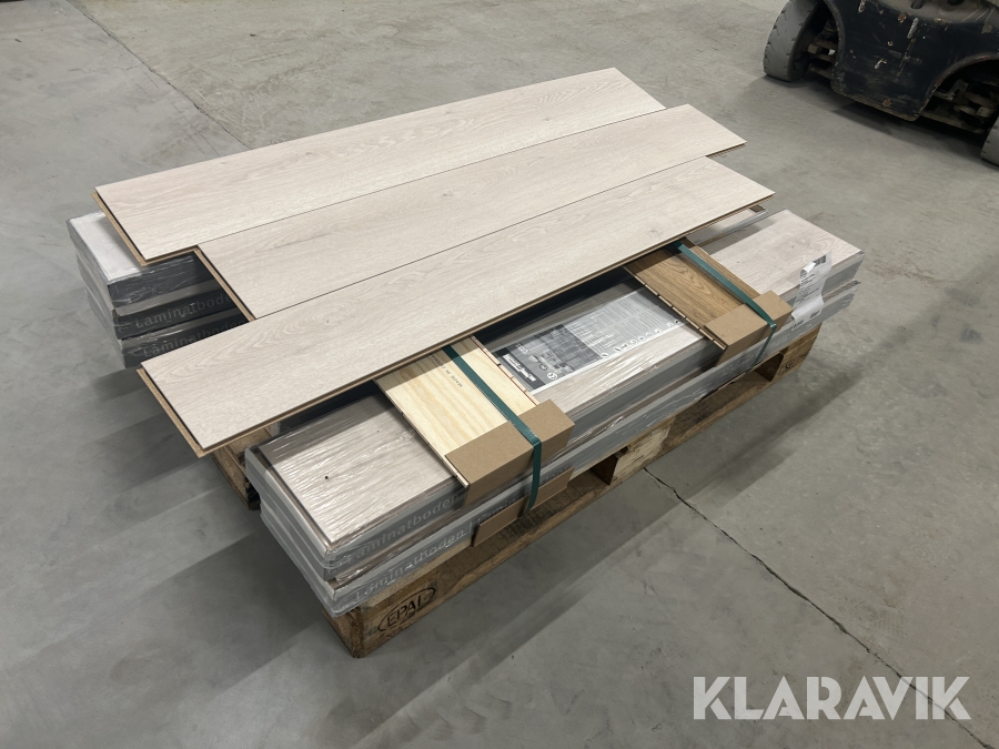 Laminatgulv Haro Oak Flavia White 13m2