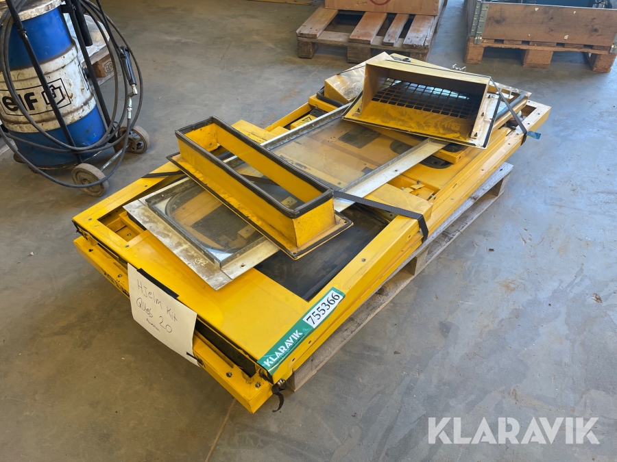 Skærmkit /Chassis til atlas copco generator QAS 20