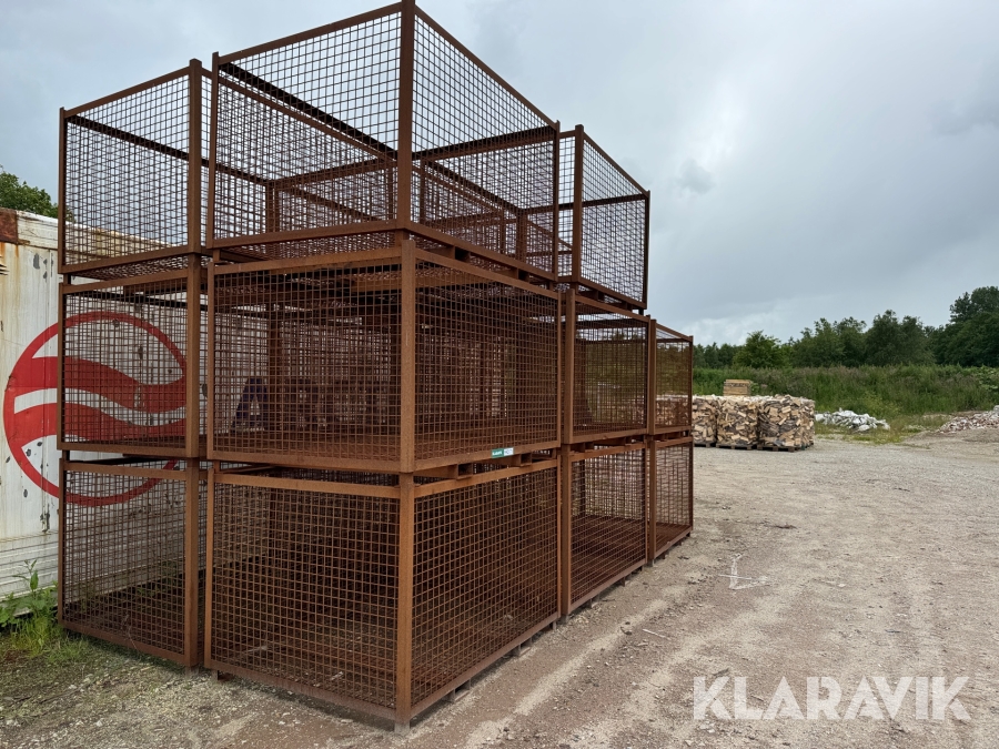 Trådbure med gaffel lommer 17 styks