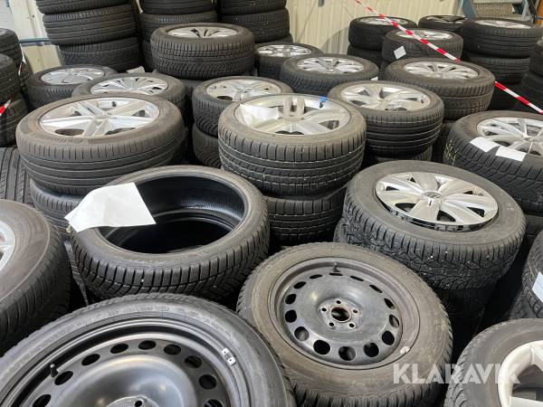 Komplethjul og dæk Audi/Volkswagen 25 sæt