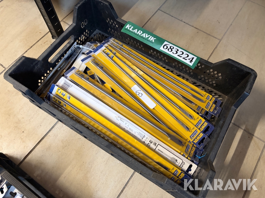 Fladbor Irwin blandet parti 60 styk