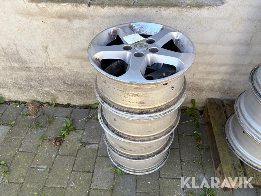 Alufælge Toyota 4 styk