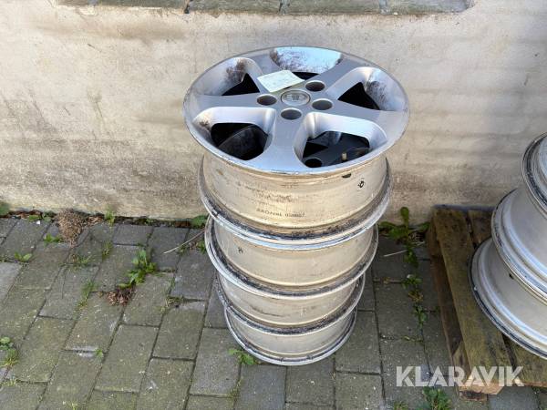 Alufælge Toyota 4 styk