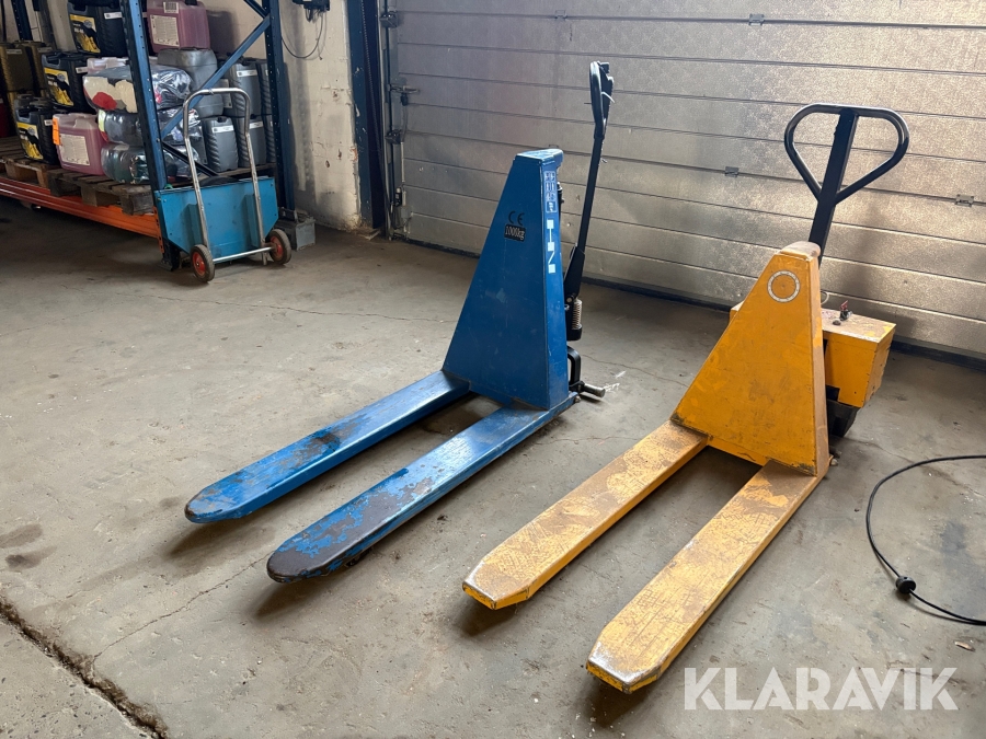 Palleløftere 2 styk NH + Carr - effe