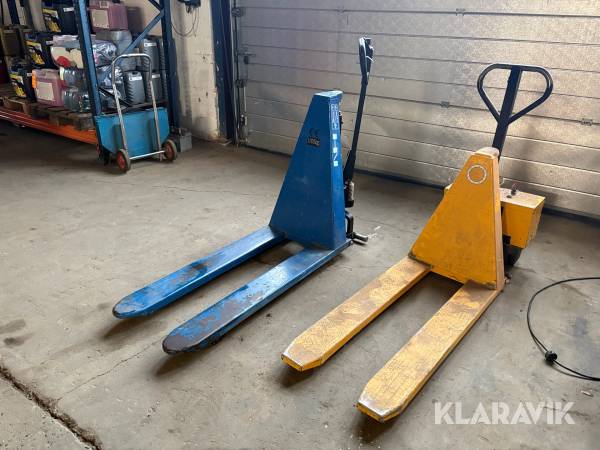 Palleløftere 2 styk NH + Carr - effe