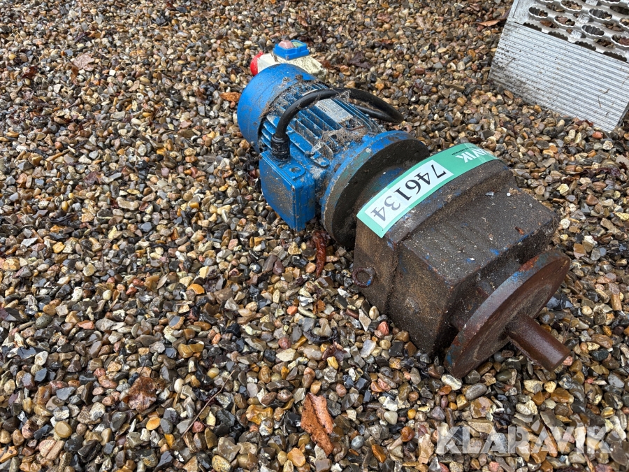 Kraftmotor m/gearing Hoyer