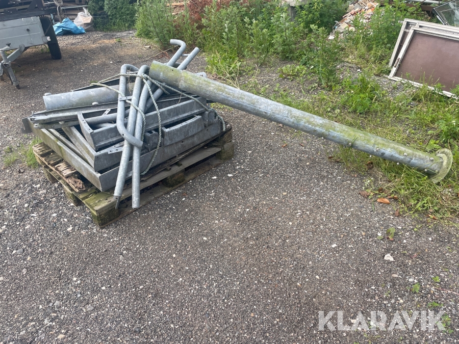 Vindeltrappe galvaniseret