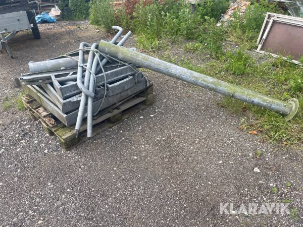 Vindeltrappe galvaniseret