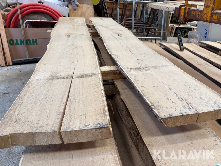 Kastanje træs planker 2 styk