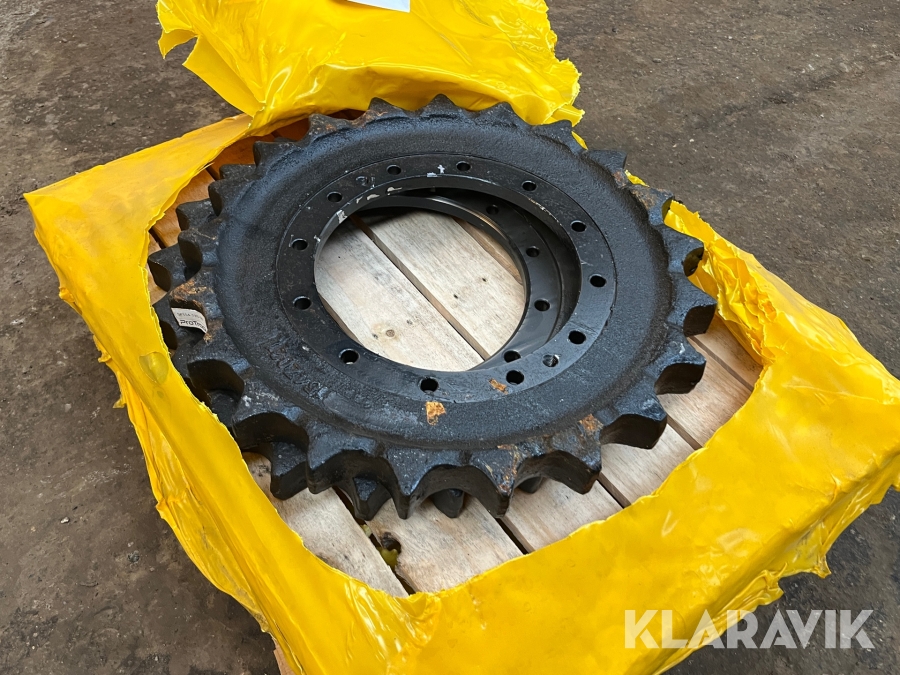 Trækhjul til gravemaskine