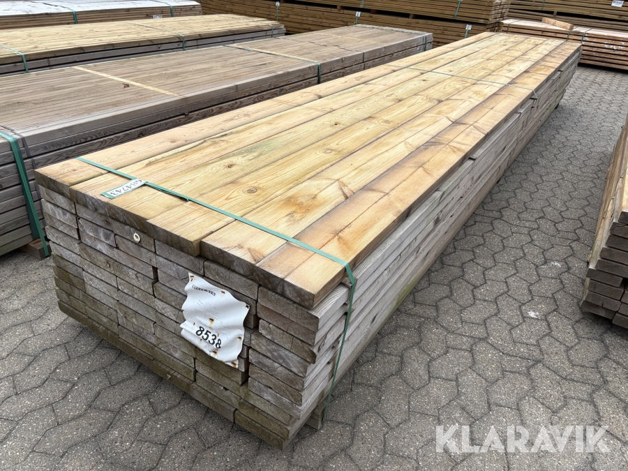 Trykimprægneret reglar 