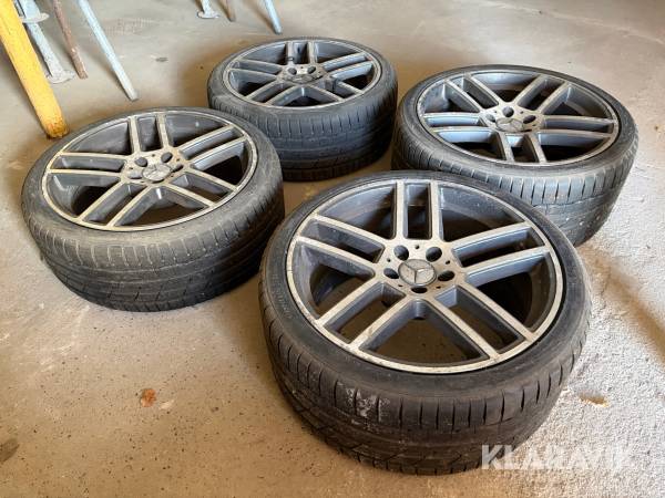 Fælge Mercedes-Benz originale med dæk Hankook Ventus S1 evo3 4 styk 