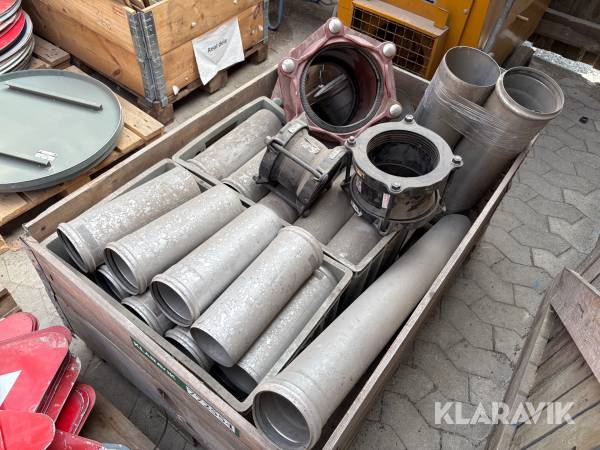 Rør og koblinger - 1 palle