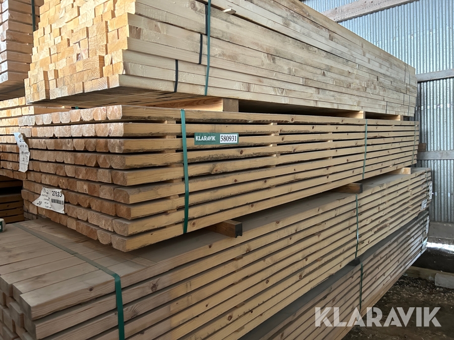 Regler Bergsten Timber 45x95 3,9m