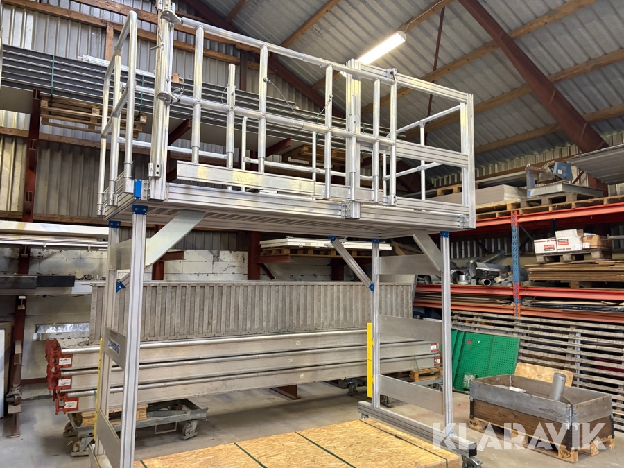 Repos Zarges 3 meter til maskin og service