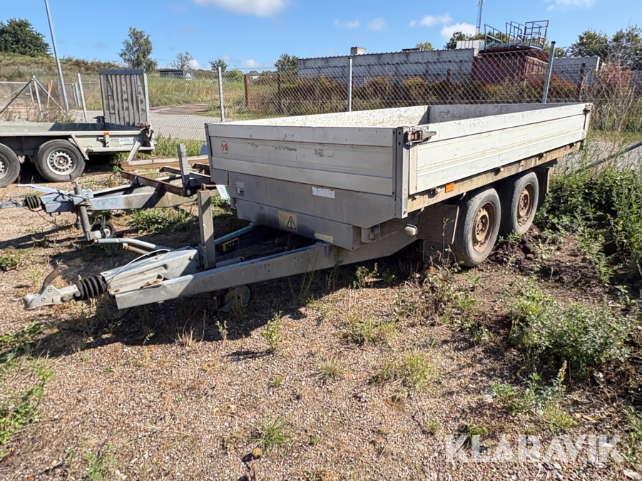 Tiptrailer Saris PKL 50 2-akslet