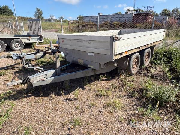 Tiptrailer Saris PKL 50 2-akslet