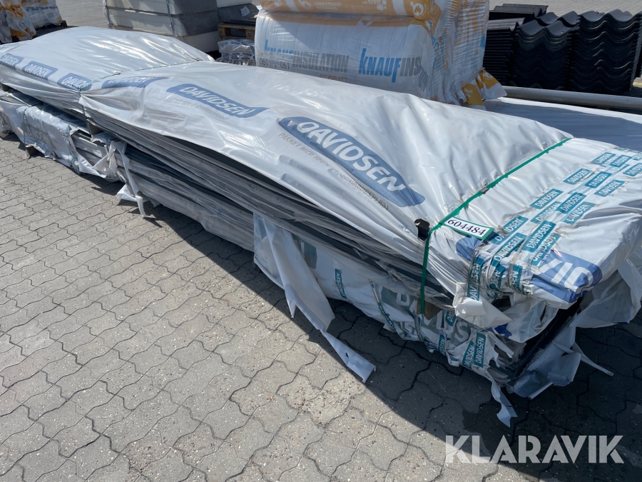 Beklædnings brædder 105 stk (2 længder (5400/5100mm)