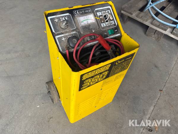 Lader/booster Quin-Charger Starter 380 12/24 volt