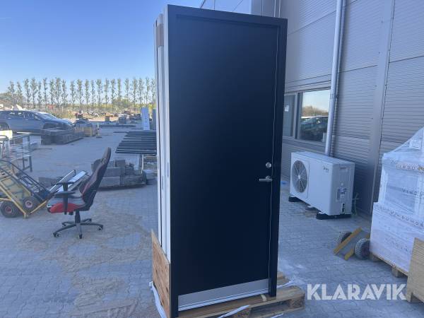 Pladedør Outrup Træ/alu 3 styk