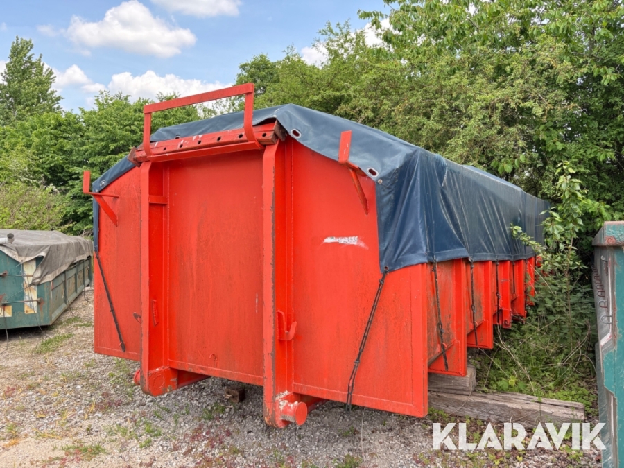 Korn Container med Pressenning
