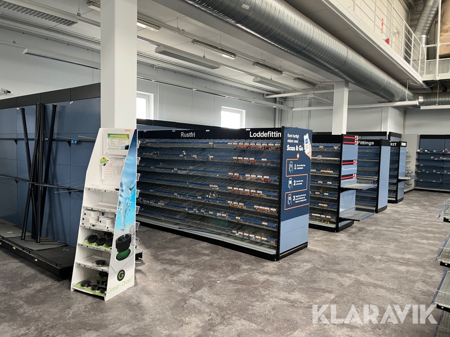 Værksteds/butik inventar