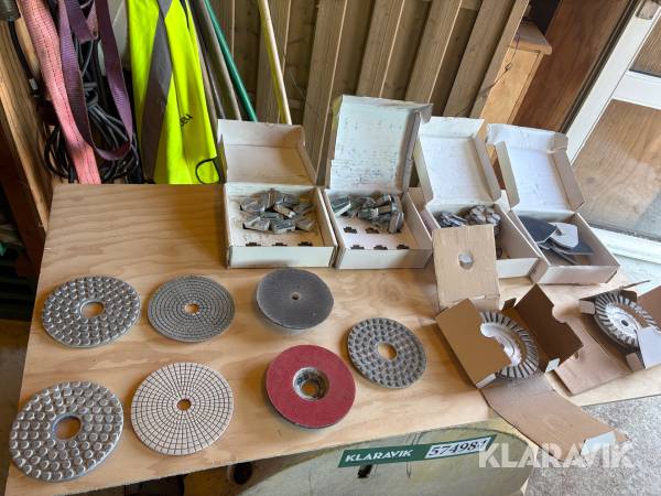 Poleringssæt Scanmaskin til beton