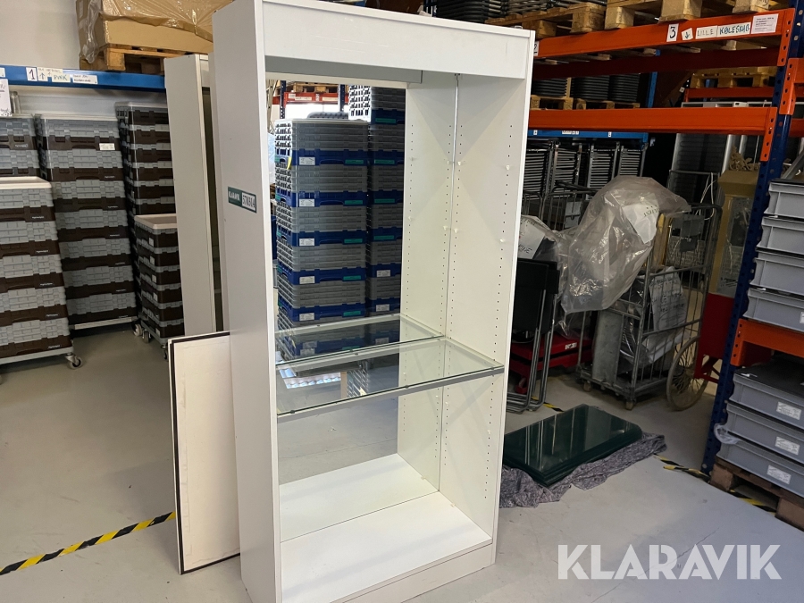 Udstillingsskabe 4 stk