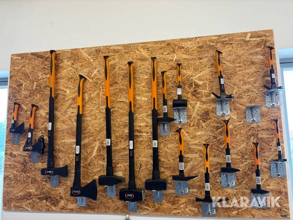 Diverse hamre/økser Bigleaf