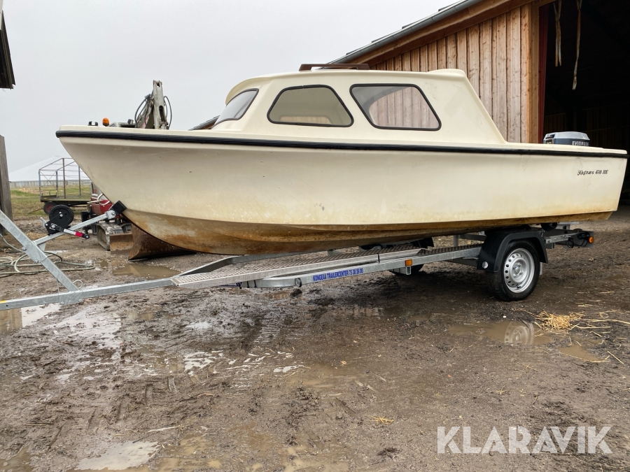 Båd Kegnæs 470 HE med 750 kg trailer