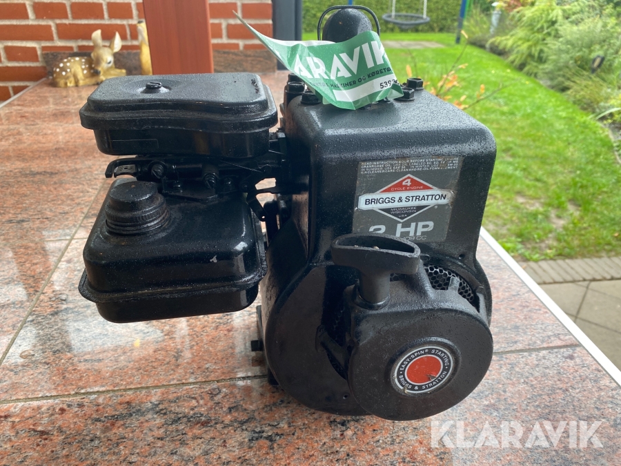 Motor 2 hk Briggs og Stratton
