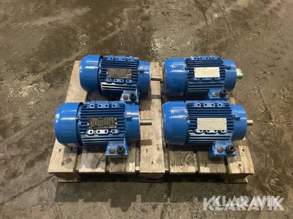 Elektriske motorer 4 styk