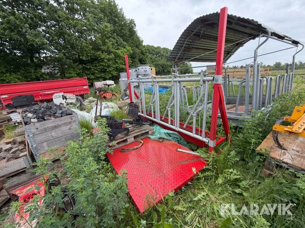 Foderstation med fanggitter