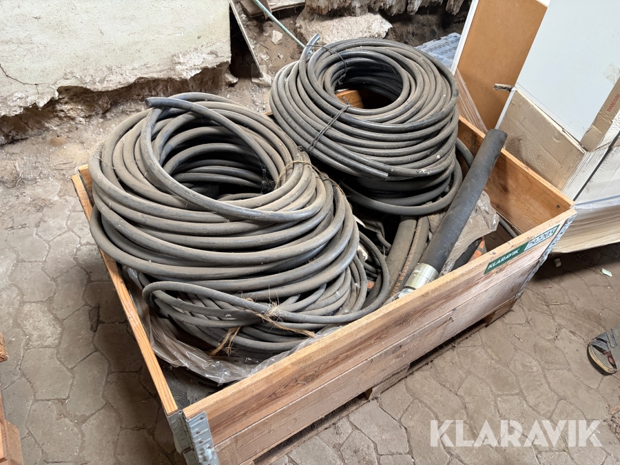 Hydraulikslanger blandet, 1 palle