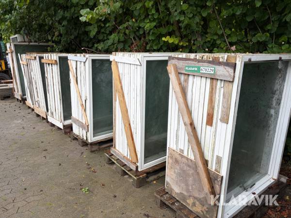 Vinduer Velfac 30 styk