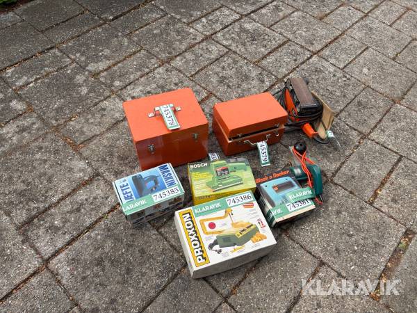 Elværktøj, blandet parti