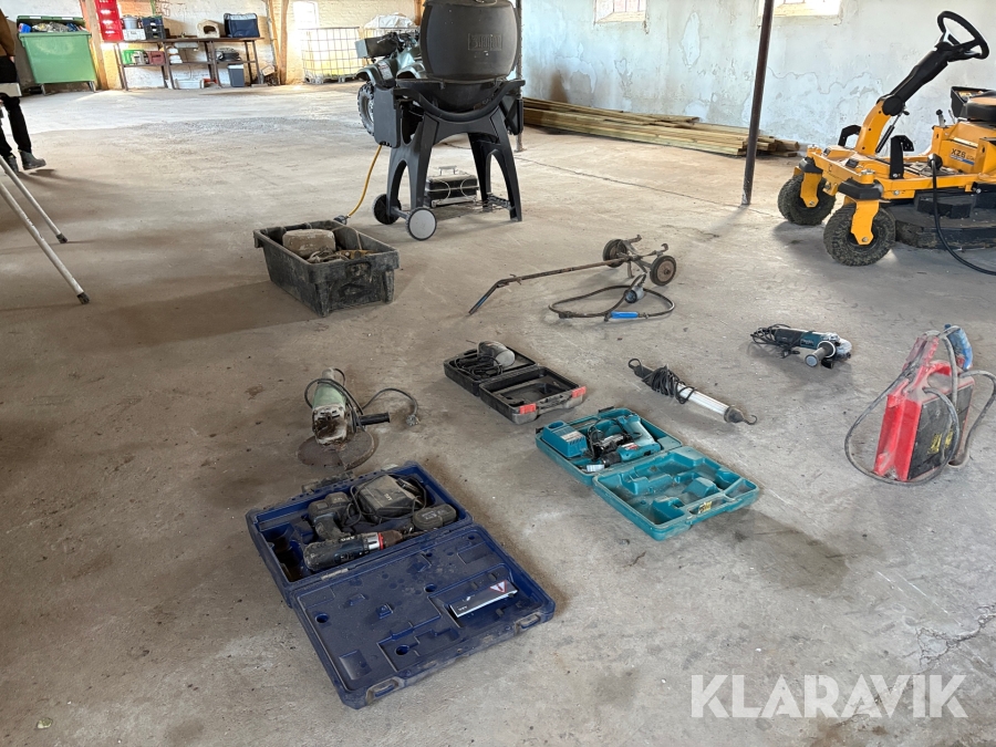 Diverse håndværktøj