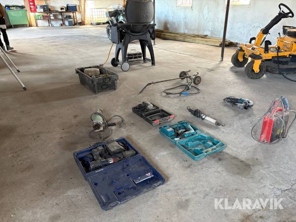 Diverse håndværktøj