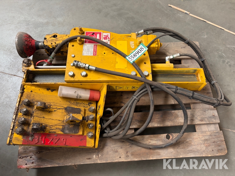 Hydraulisk pælehammer Rabaud MP 15/35 Beko MA skifte