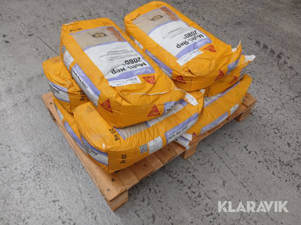 Pudsemørtel Sika Skalflex Multi-Rep 2080 8 poser