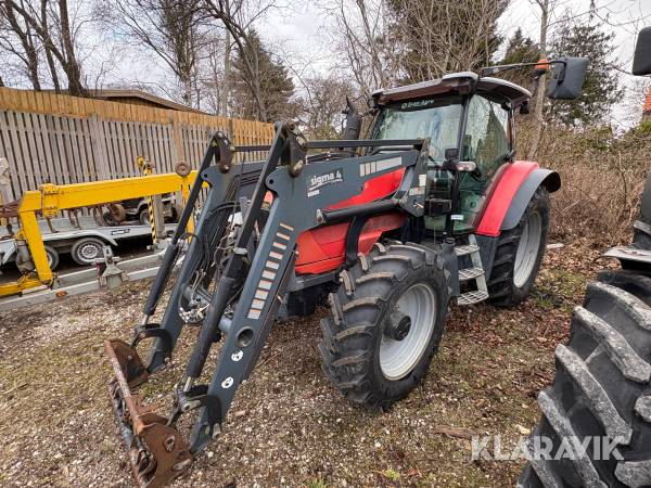 Traktor Same ST 228 med frontlæsser
