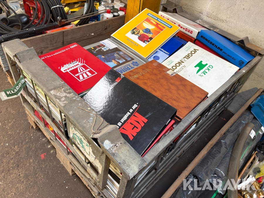 Værksstedsbøger - blandet lot