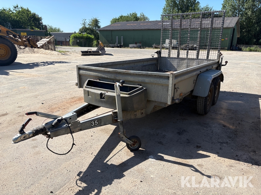 Maskintrailer Brenderup 2505 PS