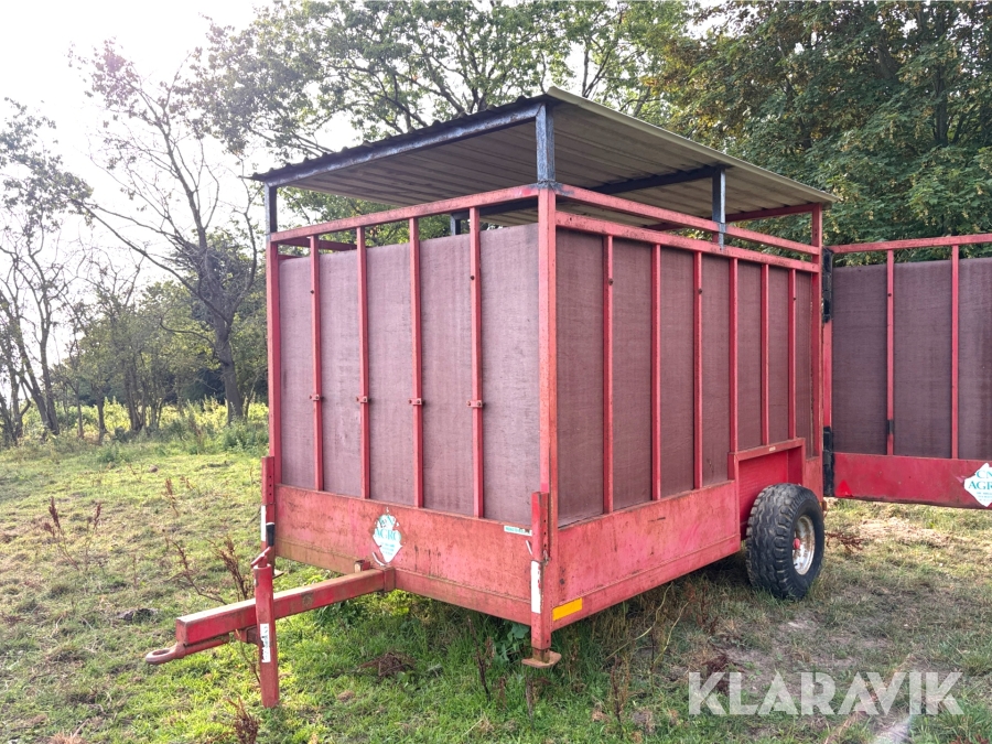 Kreaturvogn med tag CN Agro 