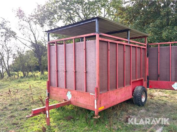 Kreaturvogn med tag CN Agro 
