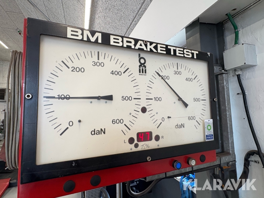 Bremsetester BM BMX010 BM Brake Test