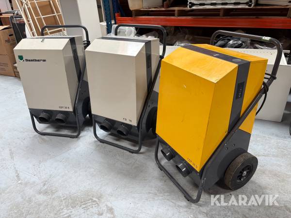 Affugtere Dantherm CDT 35 S 3 styk