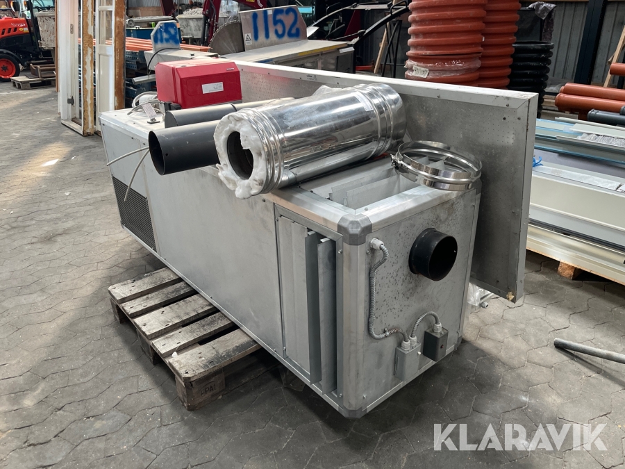 Kalorifere oliefyr Airheat AV-50 Med solcelle panel